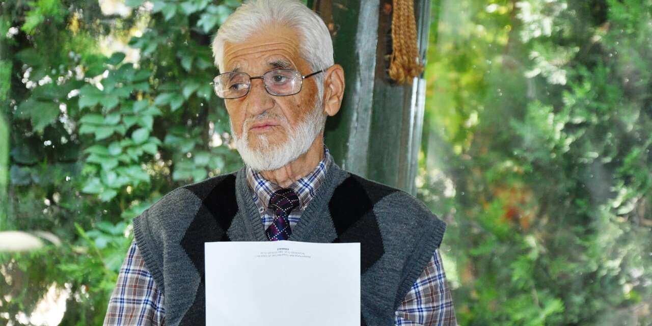 Şeker Dede şiirleriyle yaşıyor: “Şehit Yurdu Kırıkkale”