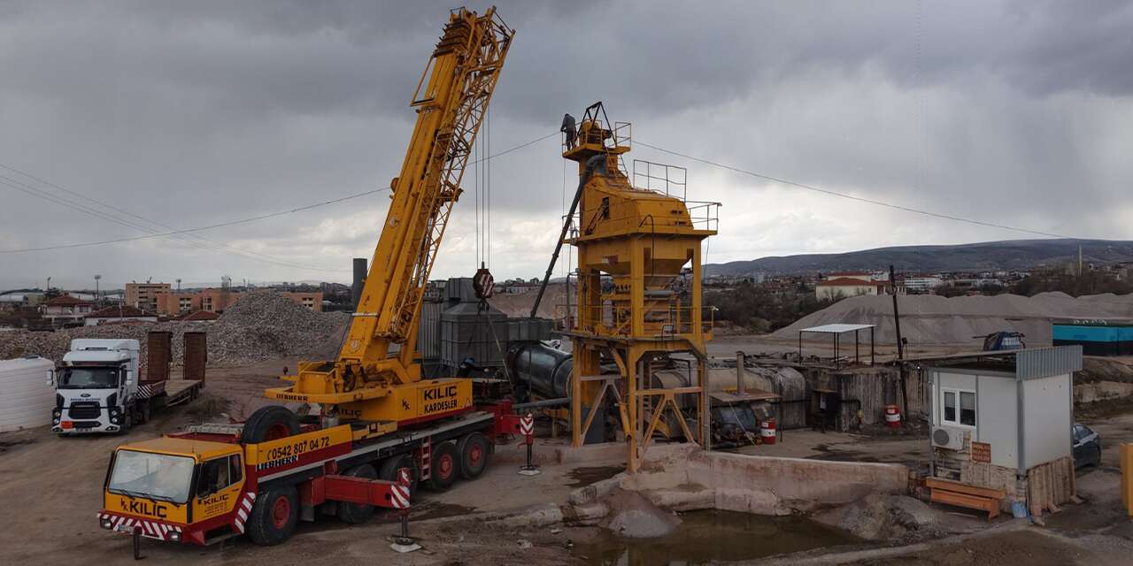 Kırıkkale Belediyesi Asfalt Plentinin kapasitesini artırdı