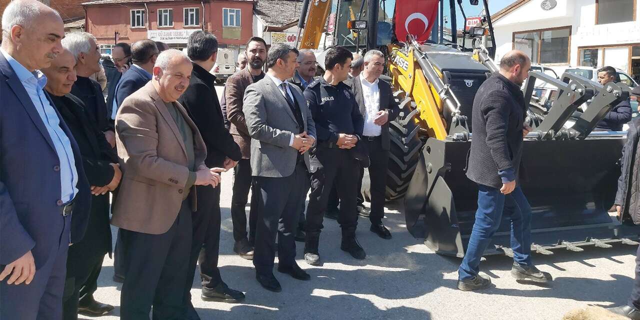 Keskin Belediyesi’ne hibe edilen kepçe hizmete alındı