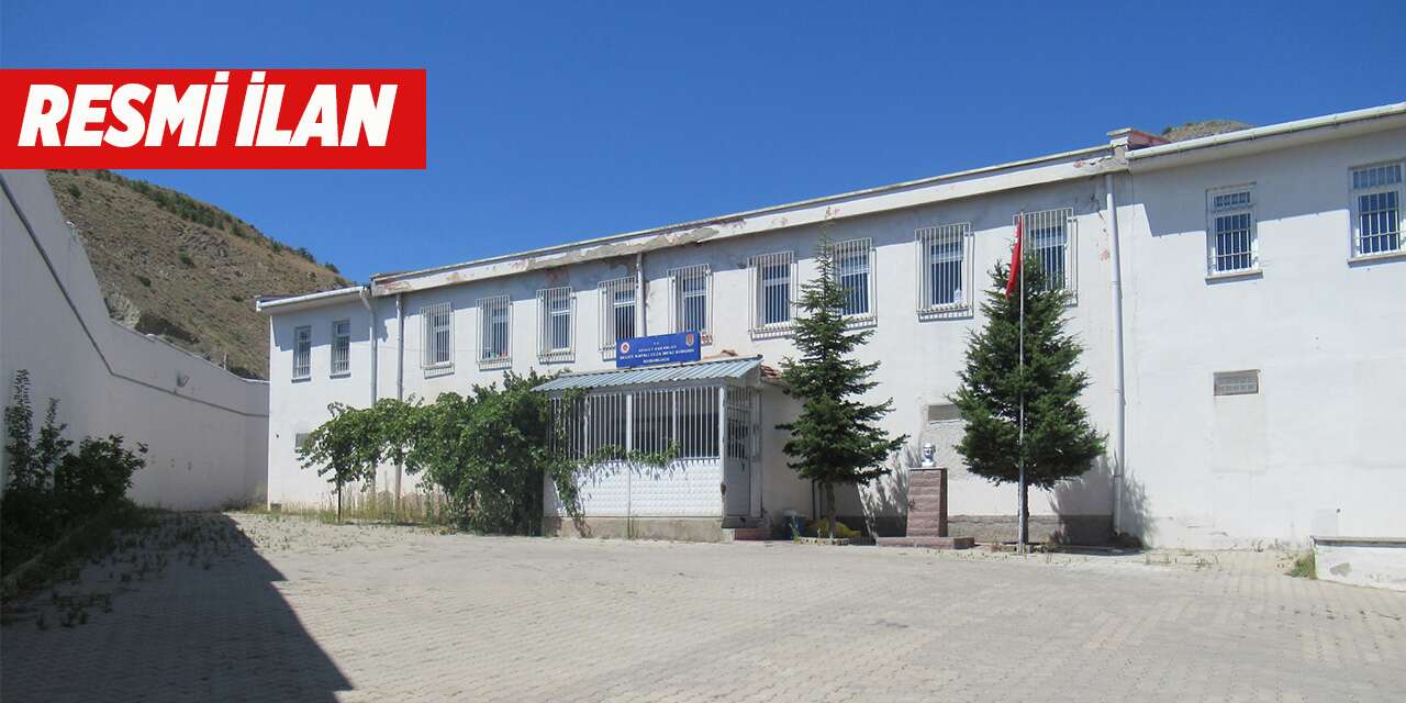 Delice Cezaevi Resmi İlan