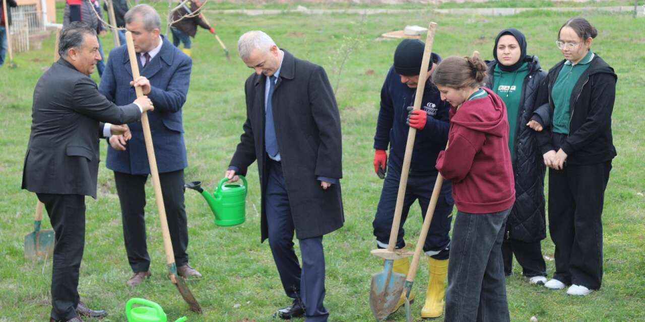 Kırıkkale’de okuldaki çiftlik projesi başladı