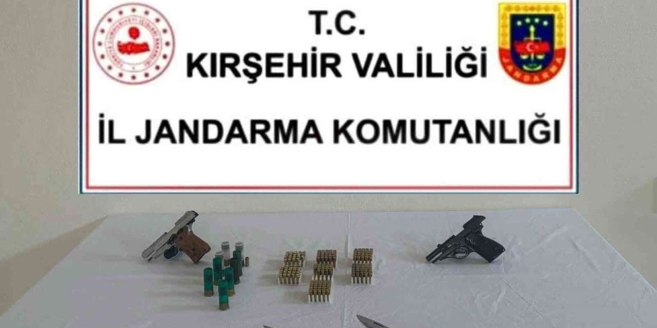 Jandarmadan ruhsatsız silah operasyonu