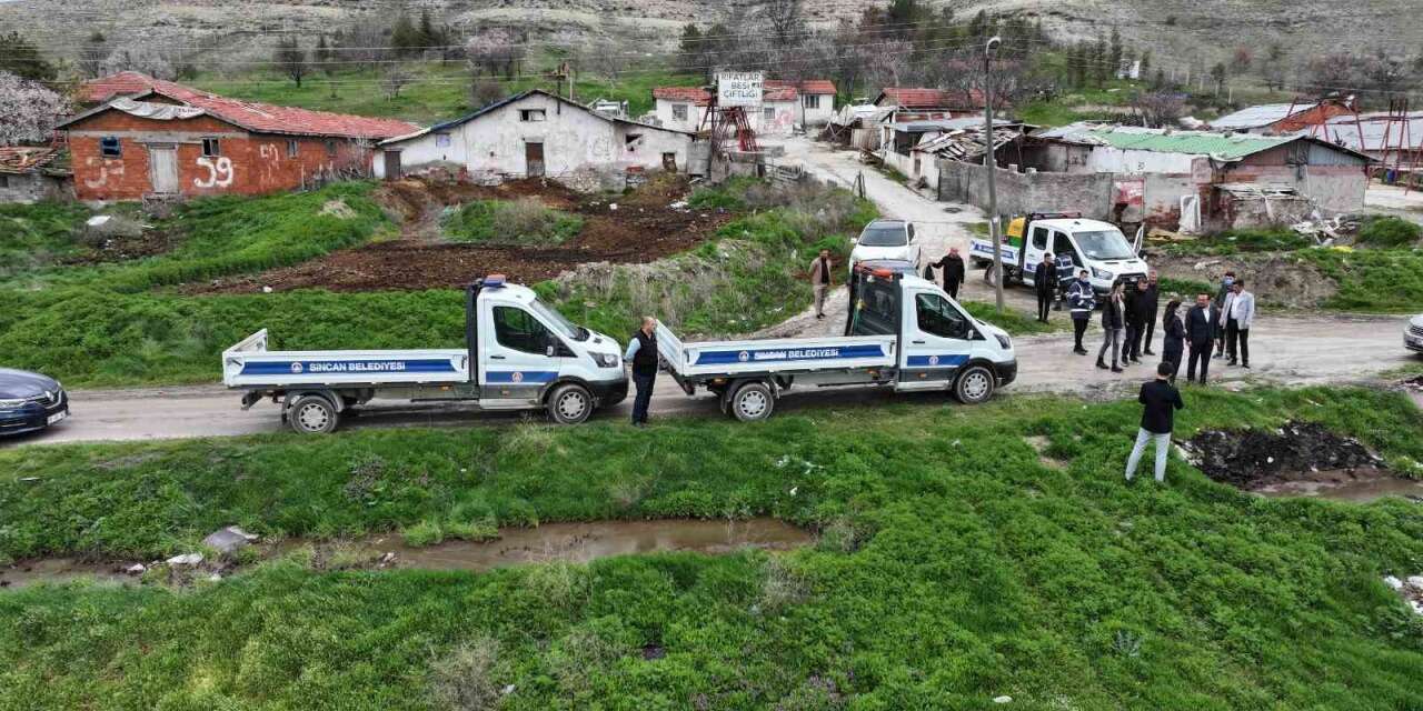 Sincan’da yaz öncesi larva mücadelesi başladı