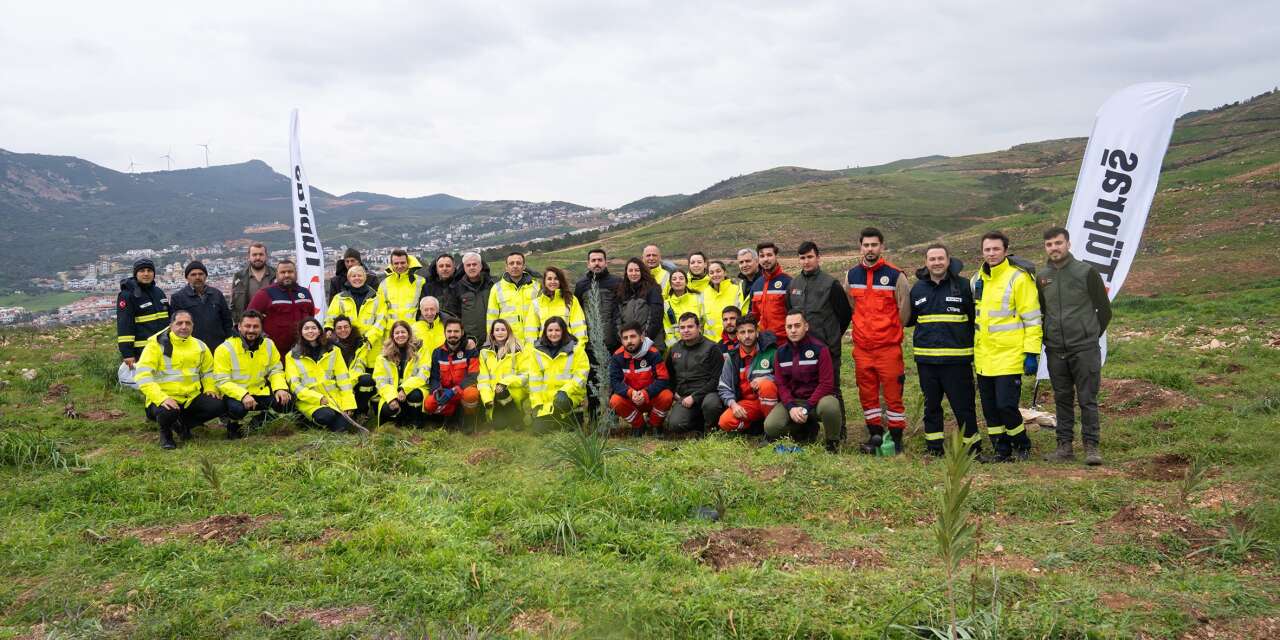 Tüpraş'tan 100 bin fidanla ağaçlandırmaya destek