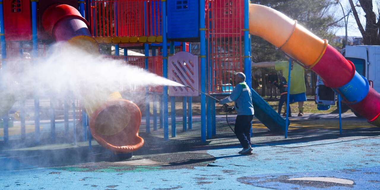 Gölbaşı’nda parklar yaza hazırlanıyor