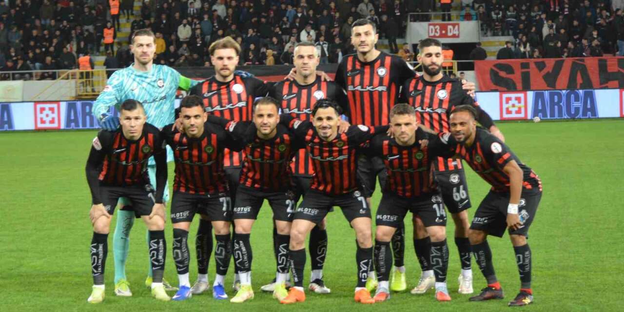 Çorum FK’nin 7 maçlık galibiyet serisi sona erdi