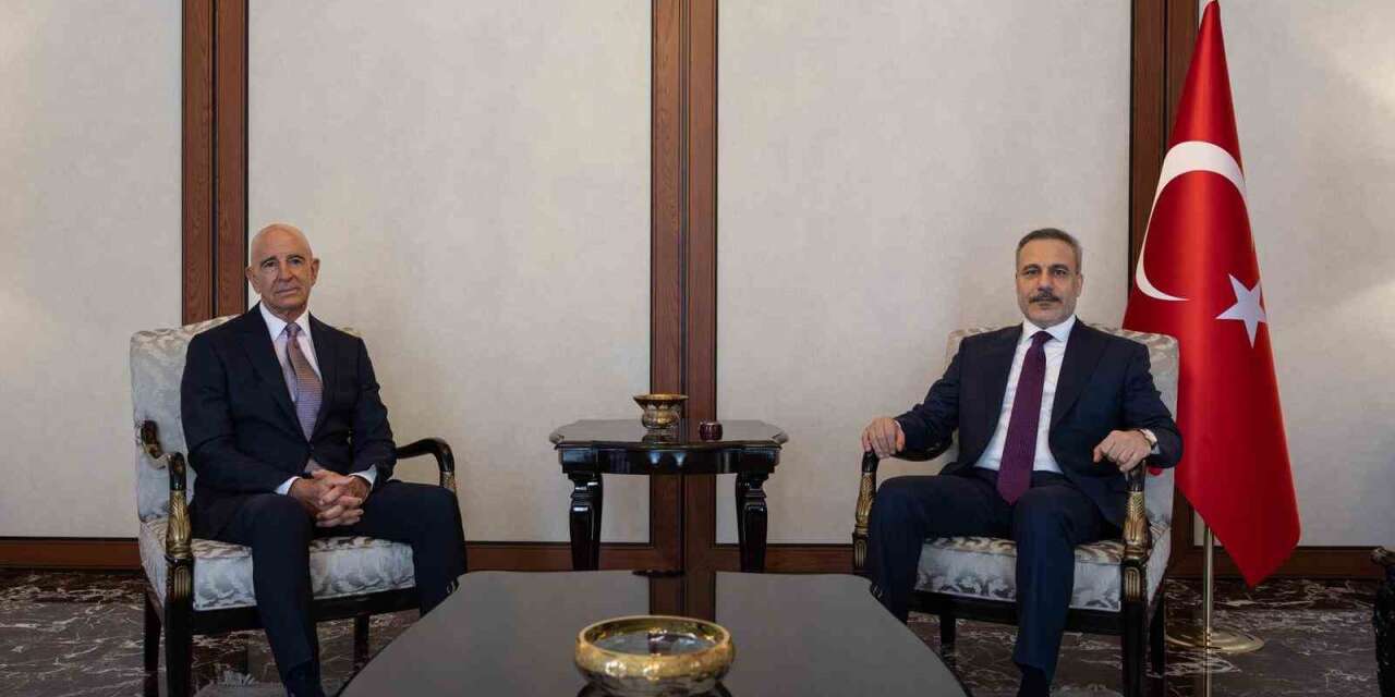 Bakan Fidan ABD’nin Suriye Özel Temsilcisi Barrack’ı kabul etti