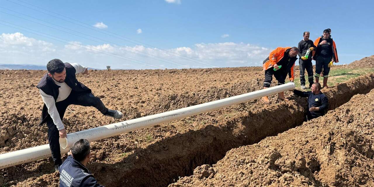 Kırıkkale’de altyapıya büyük hamle: Ömerli Mevkii’nde çalışmalar başladı