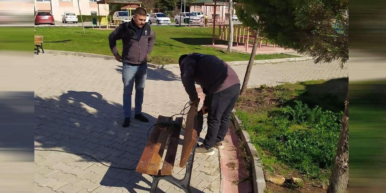 Yahşihan’da parklar yenileniyor