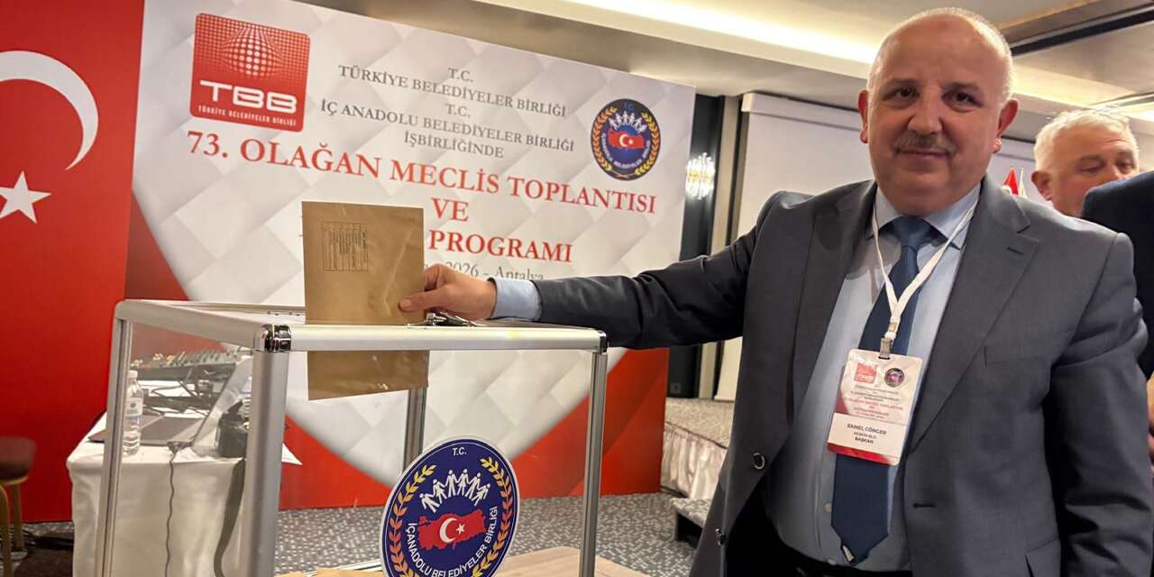 Başkan Cönger, Türkiye Belediyeler Birliği toplantısına katıldı