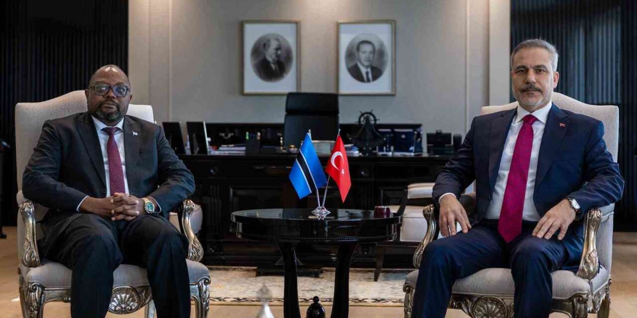 Bakan Fidan, Botsvana Uluslararası İlişkiler Bakanı Butale ile görüştü