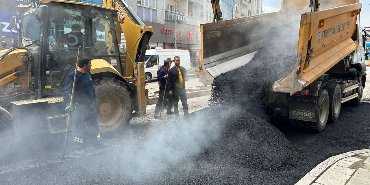 Kırıkkale’de Asfalt Atağı: Revizyonun ardından çalışmalar hızlandı