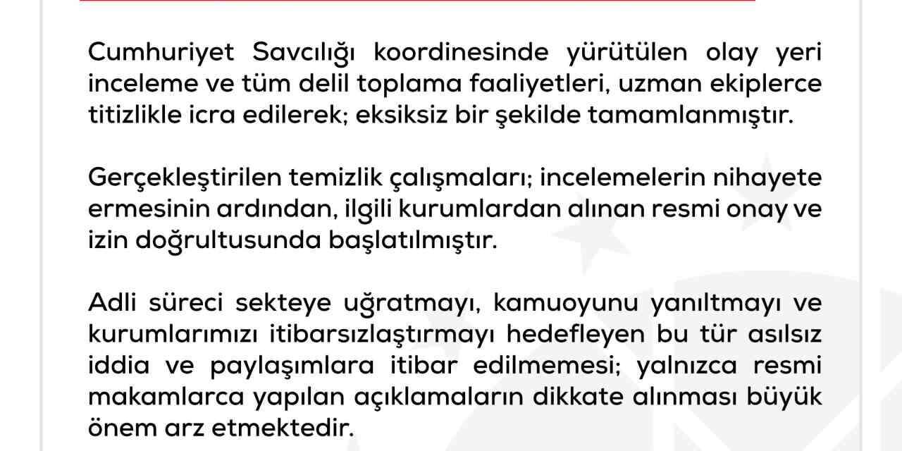 Dezenformasyonla Mücadele Merkezi’nden lisedeki saldırıda ‘delillerin karartıldığı’ iddiasına yalanlama