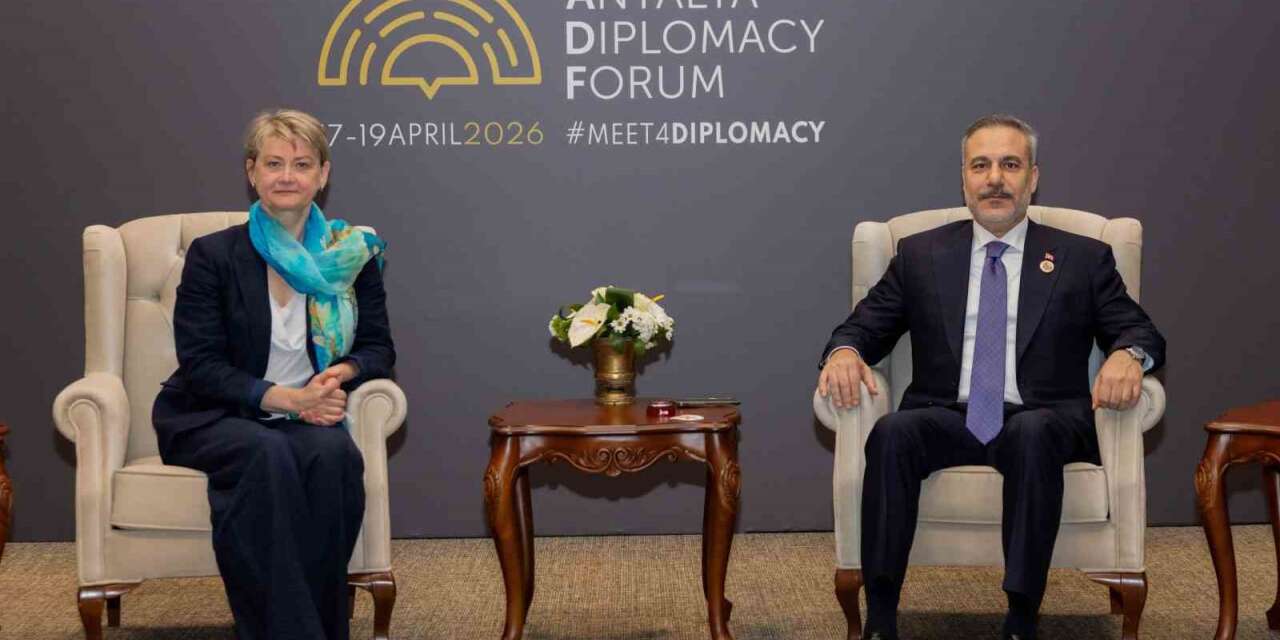 Bakan Fidan, Birleşik Krallık Dışişleri, İngiliz Milletler Topluluğu ve Kalkınma Bakanı Cooper ile görüştü