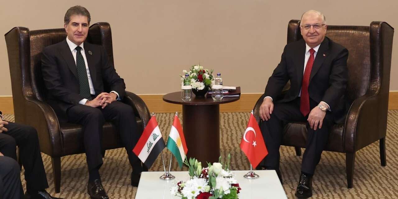 Bakan Güler, IKBY Başkanı Barzani ile görüştü