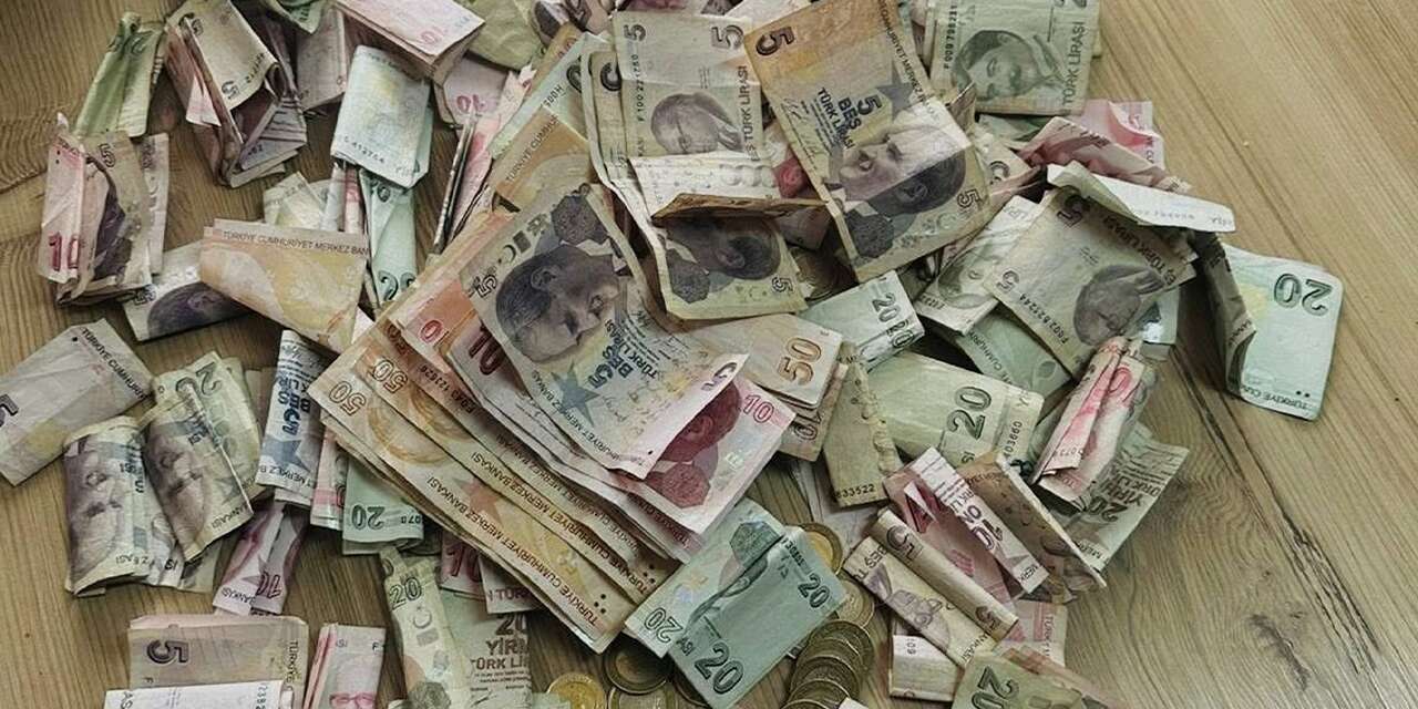 Bu paralar Kırıkkale’de dilencinin üzerinden çıktı!