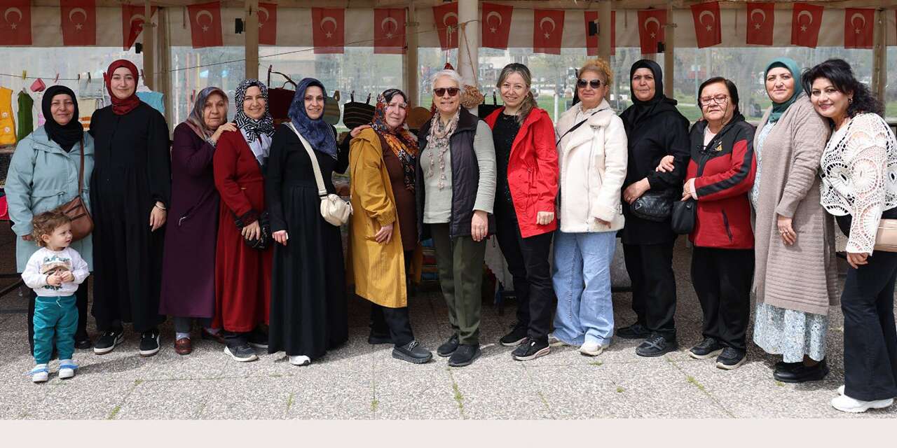 Kadın Emeği Büyükşehir Parkı’nda hayat buluyor