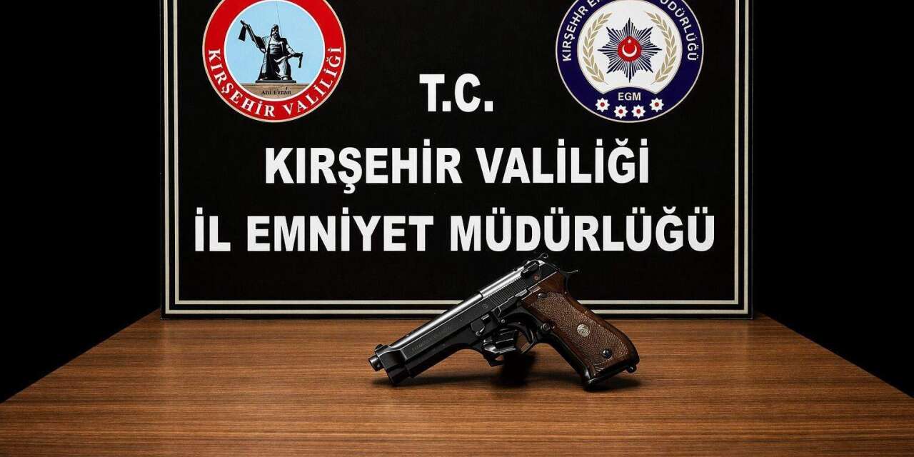 İş yerinden havaya ateş eden şüpheli yakalandı