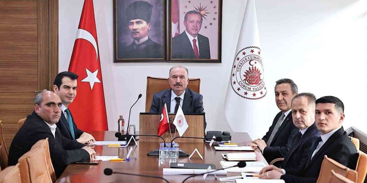 Sungurlu OSB yönetim kurulunda atık su tesisi ve firmaların talepleri değerlendirdi