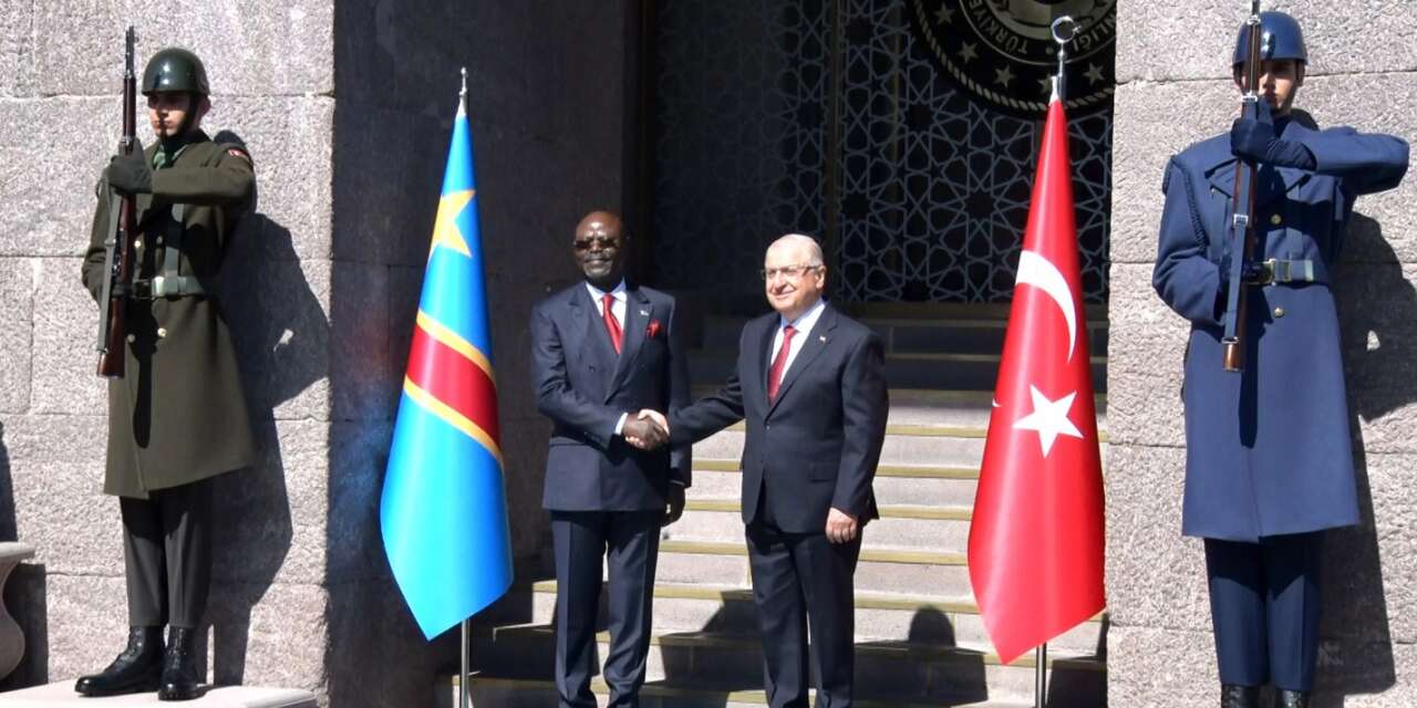 Bakan Güler, Kongo Demokratik Cumhuriyeti Cumhurbaşkanı Yardımcısı Muadiamvita ile görüştü