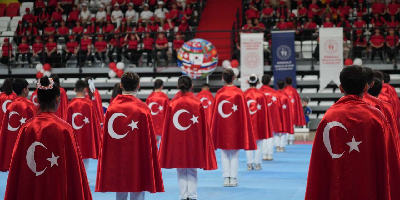 23 Nisan etkinlikleri renkli görüntülere sahne oldu