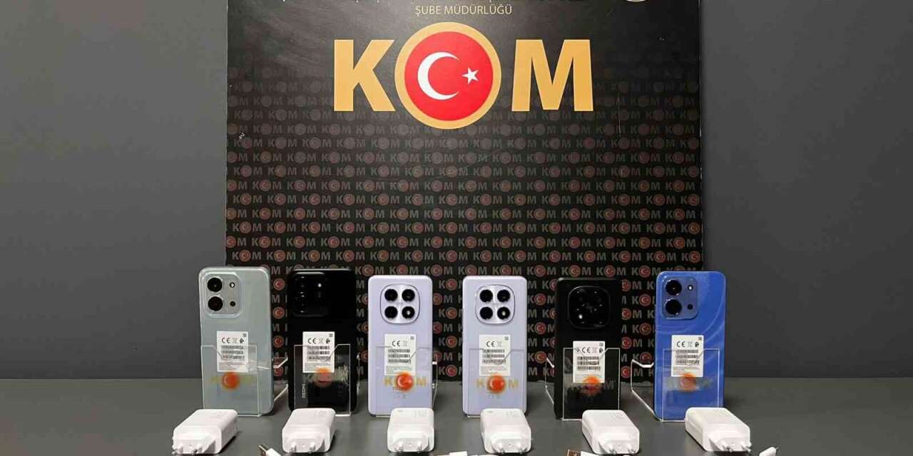 Kırşehir’de kaçak cep telefonu operasyonu