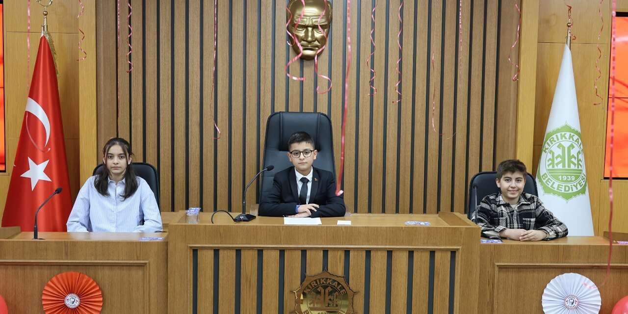 Kırıkkale tarihinde bir ilk: Çocuk Meclisi kuruldu