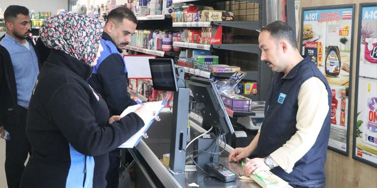 Yahşihan’da marketlere sıkı denetim