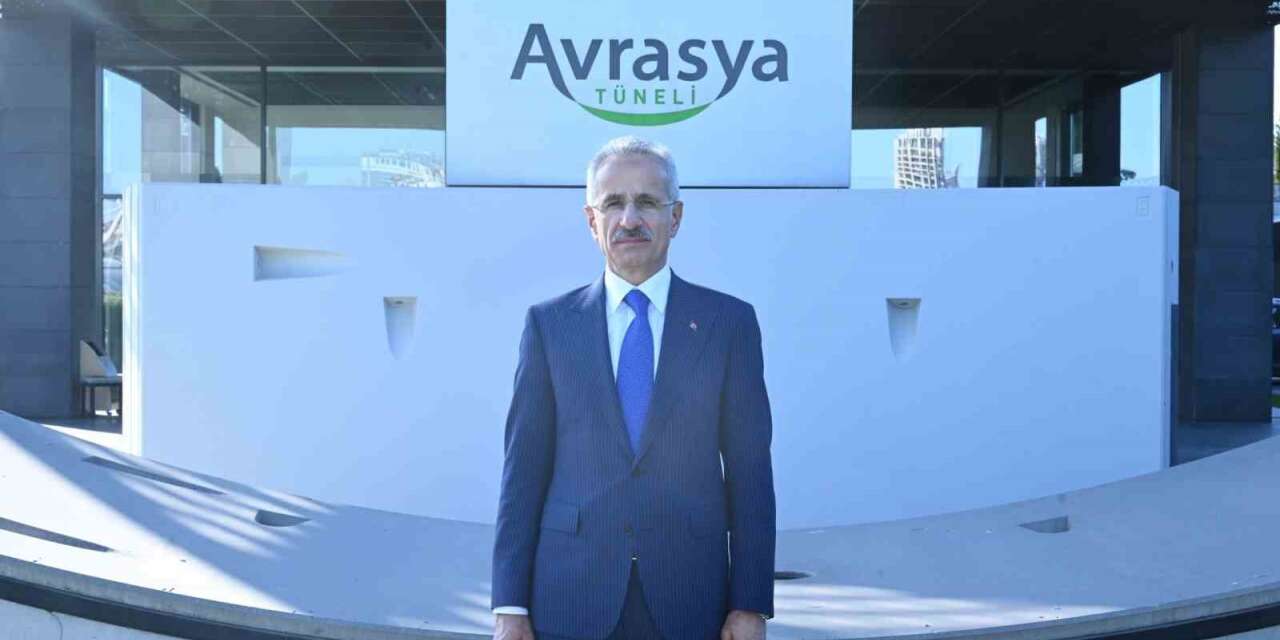 9,5 milyon farklı plakalı araç 180 milyon kez Avrasya Tüneli’ni kullandı