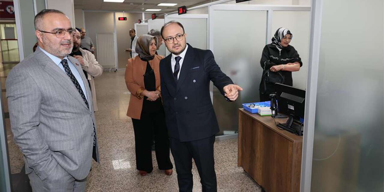 Kan alma merkezi çalışmaları incelendi