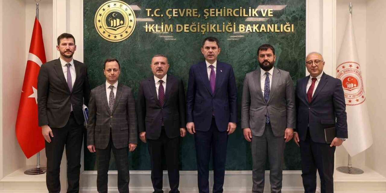 Sincan Belediye Başkanı Ercan, Bakan Kurum ile görüşme gerçekleştirdi