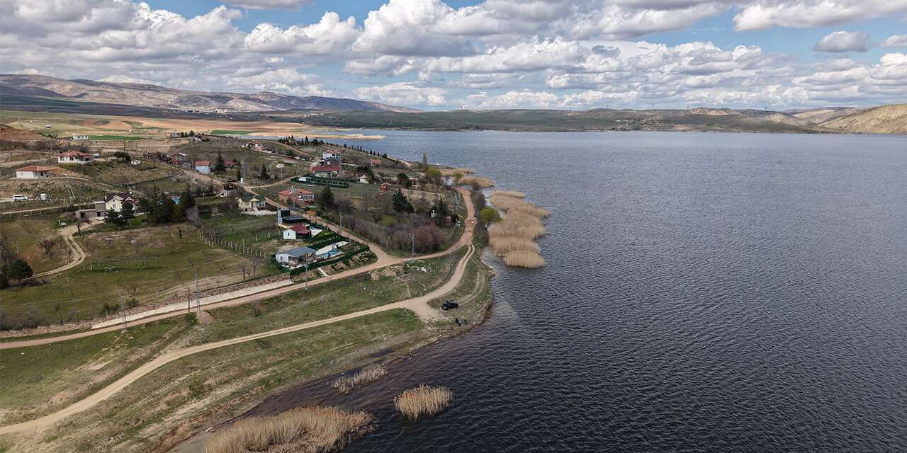 Karaahmetli'de barajda su seviyesi yeniden yükseldi