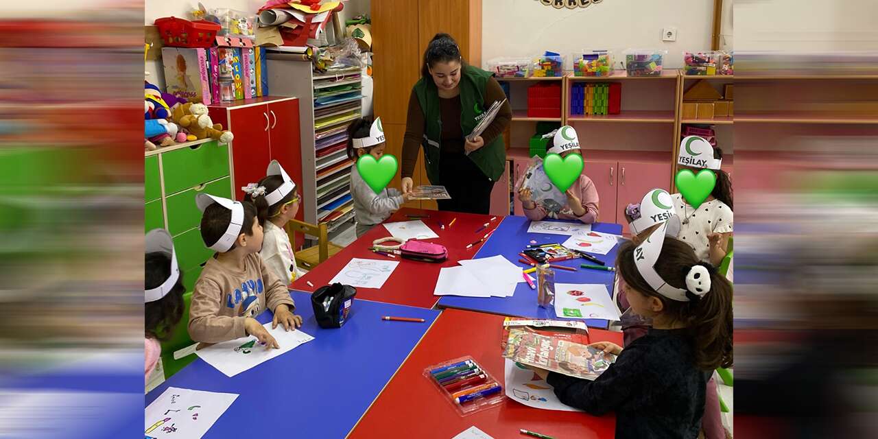 Yeşilay’dan Miniklere Sağlıklı Yaşam Etkinliği