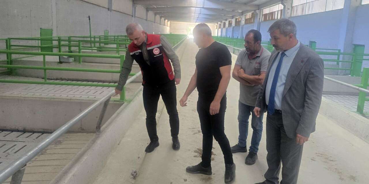 Balışeyh’te üreticiye destek ziyareti