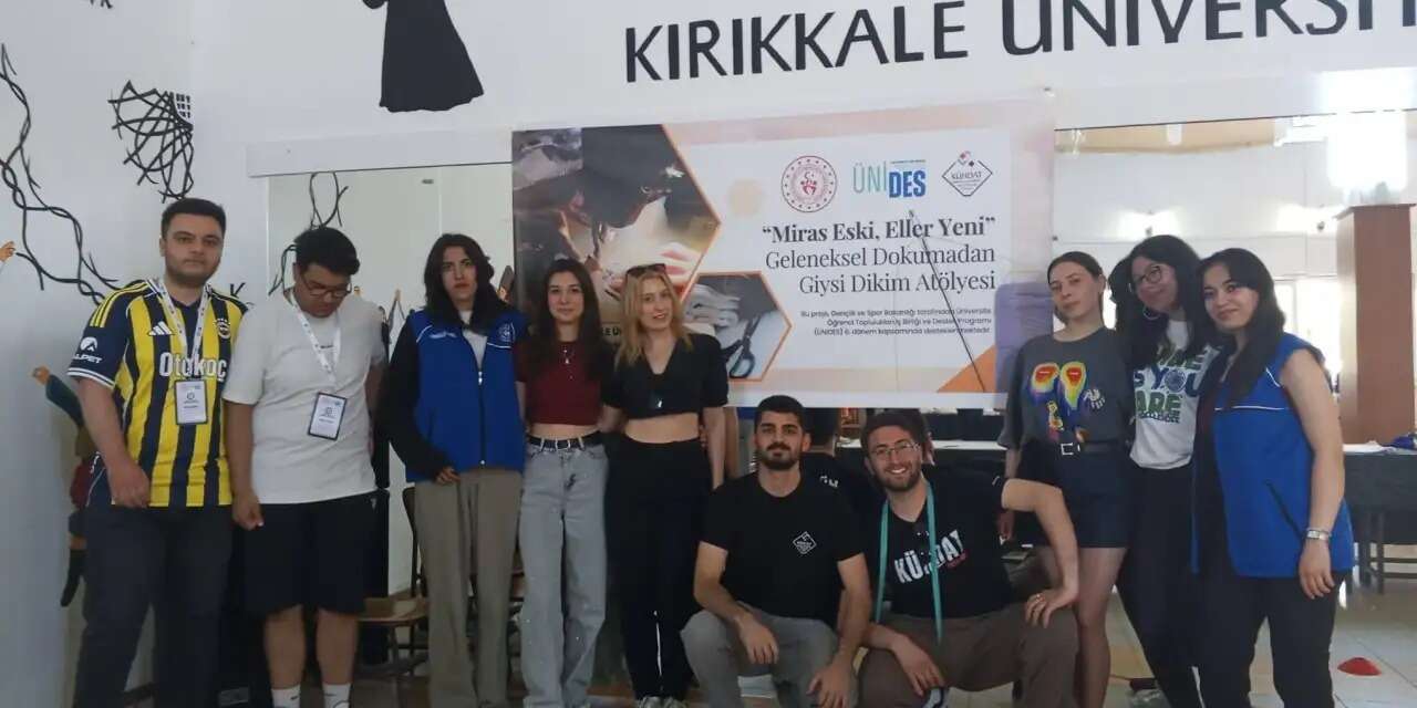 Üniversiteli gençler bakanlık desteğiyle üretti