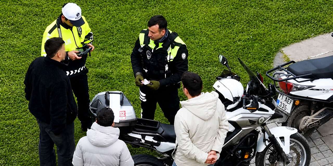 Parkta motosiklet keyfi 180 bin liraya mal oldu
