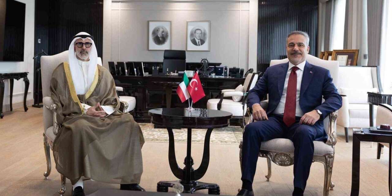 Bakan Fidan, Kuveytli mevkidaşı Al-Sabah ile bir araya geldi