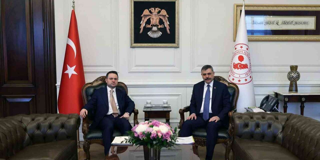 İçişleri Bakanı Çiftçi ile Adalet Bakanı Gürlek bir araya geldi