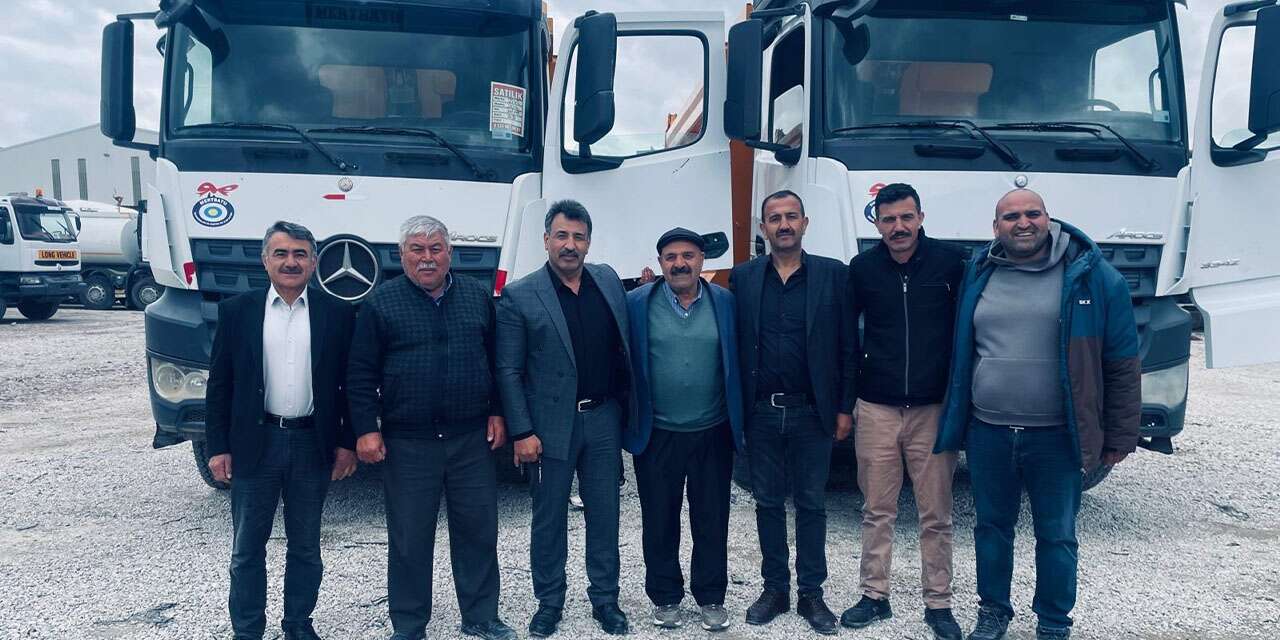 Karakeçili Belediyesi’ne iki yeni damperli kamyon kazandırıldı