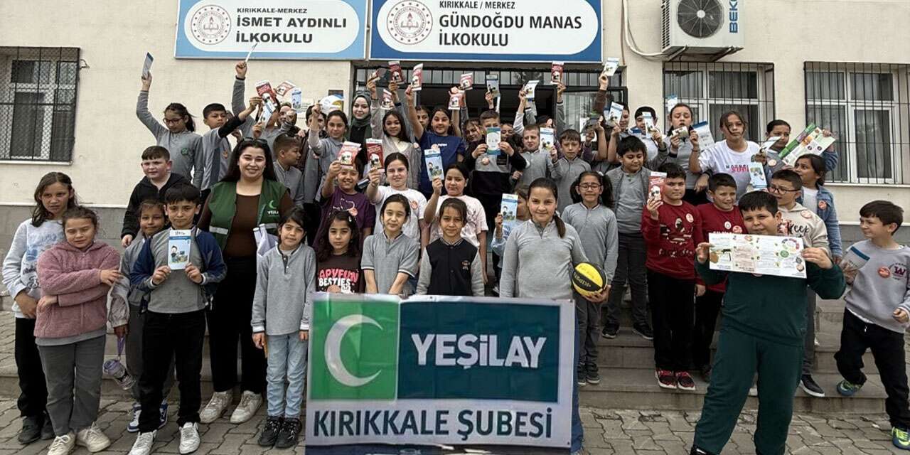 Öğrencilerle “Benim Kulübüm Yeşilay” etkinliği