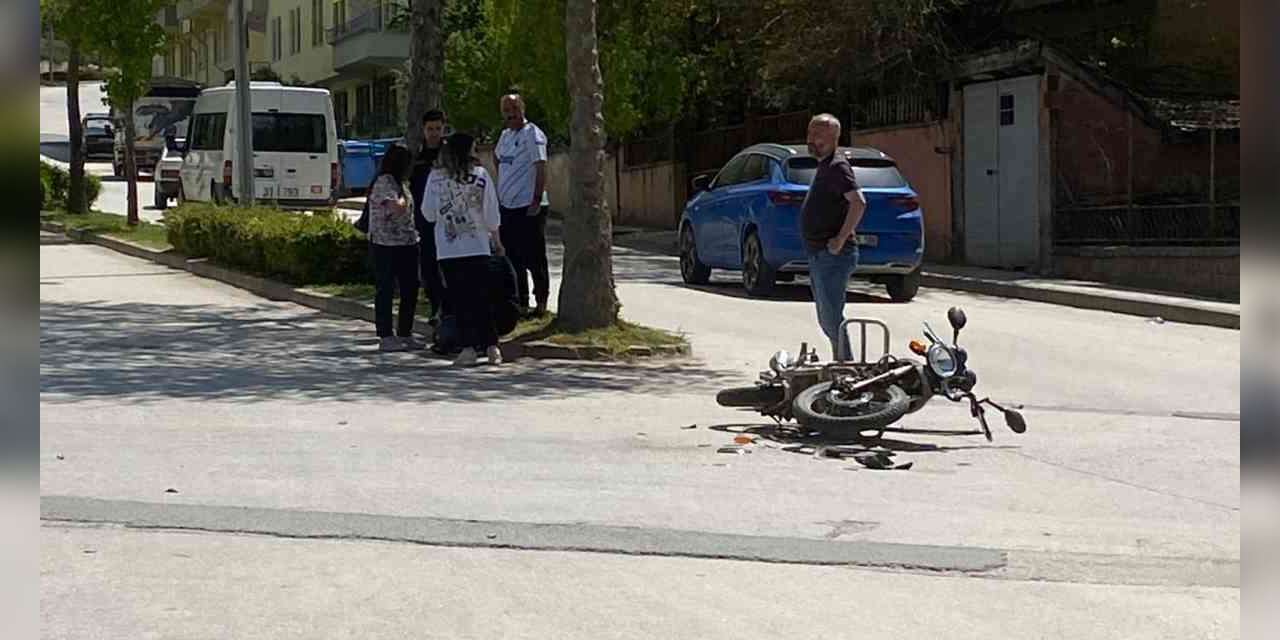 Kastamonu’da motosiklet kazası: 1 yaralı