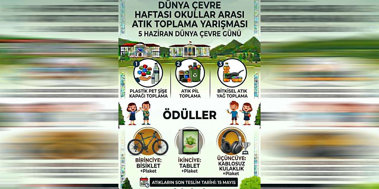Öğrenciler sıfır atık ile yarışacak