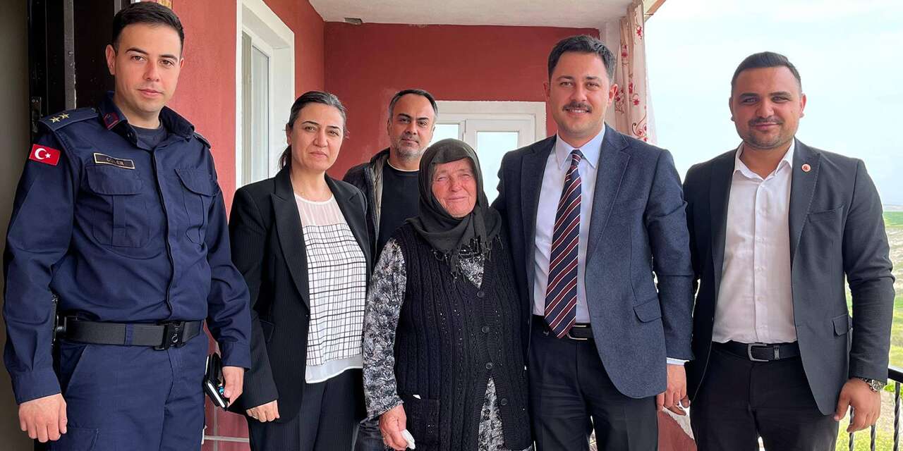 Delice’de şehit annesine anlamlı ziyaret