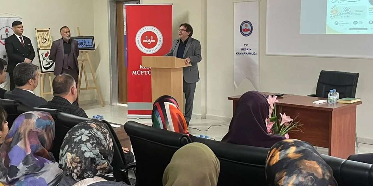 Peygamberimizin hayatı Keskin’de anlatıldı