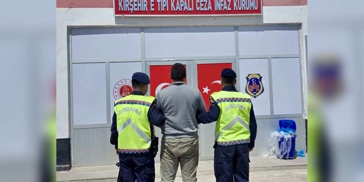 Kırşehir’de hakkında kesinleşmiş hapis cezası bulunan 1 kişi yakalandı