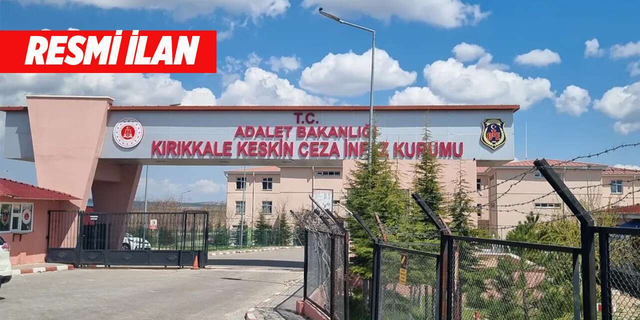 Keskin Cezaevi Resmi İlan