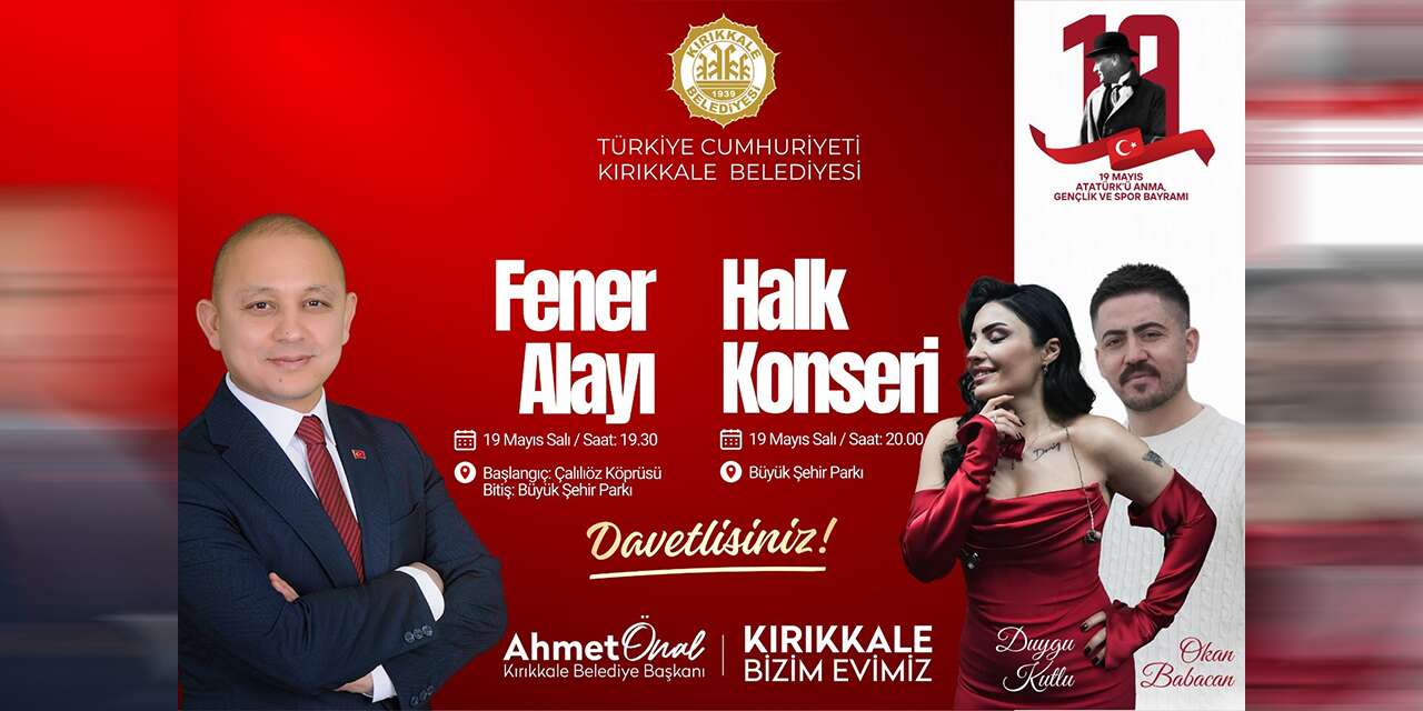 Kırıkkale’de 19 Mayıs’a Yakışır Kutlama