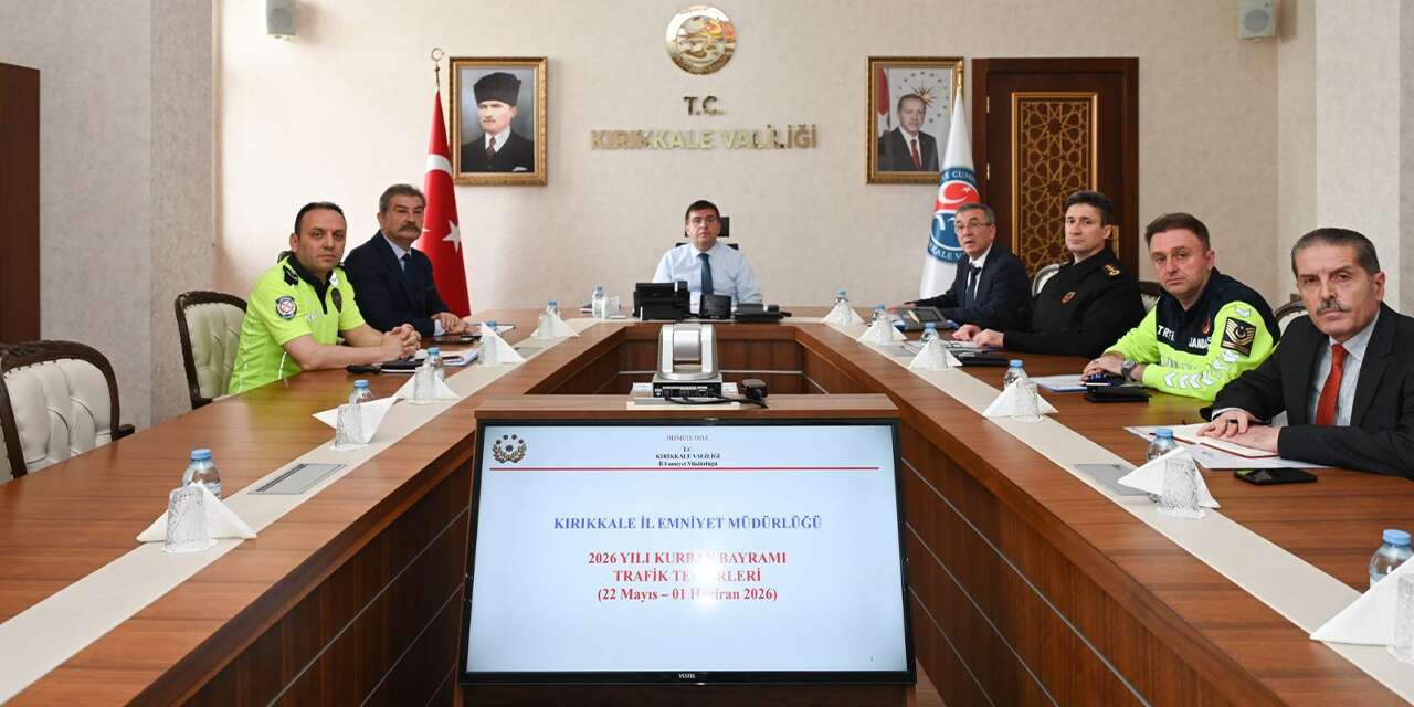 Kırıkkale Valiliği Bayram Öncesi Tedbirleri Masaya Yatırdı
