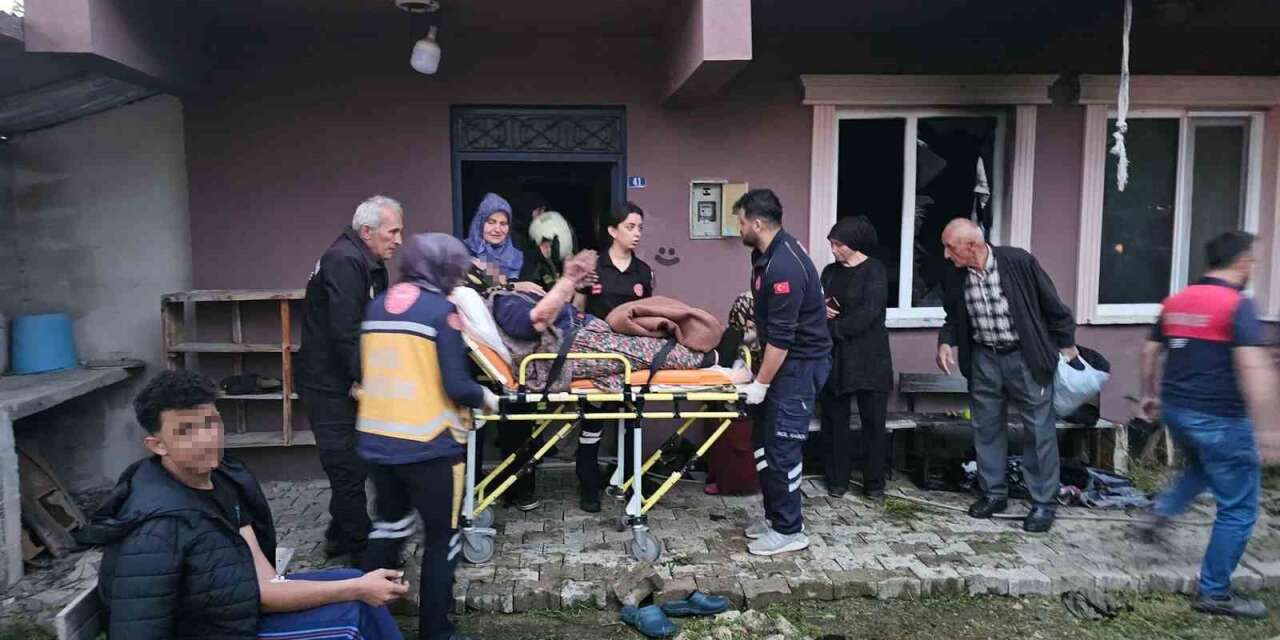 Benzinle soba yakmak isterken ölümden döndüler: 4 yaralı