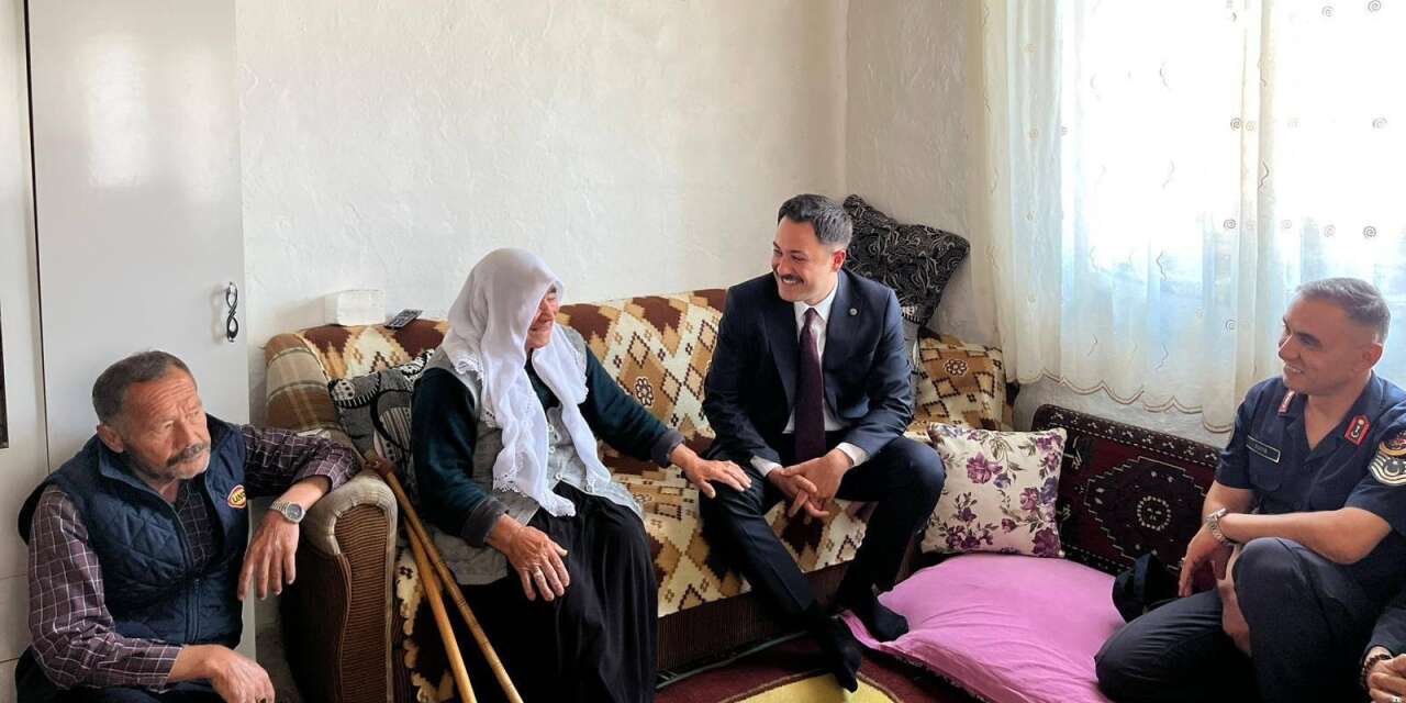 Delice’de Kaymakam Cingirt’ten bayram ziyareti
